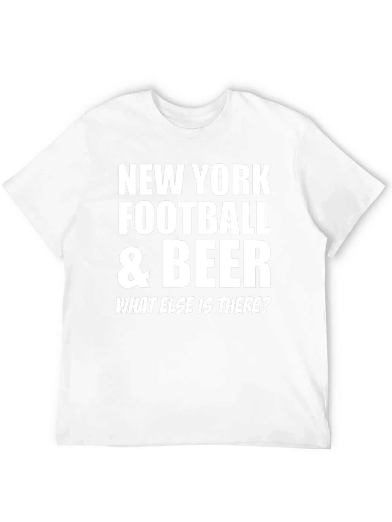 New York Football & Beer T-Shirt