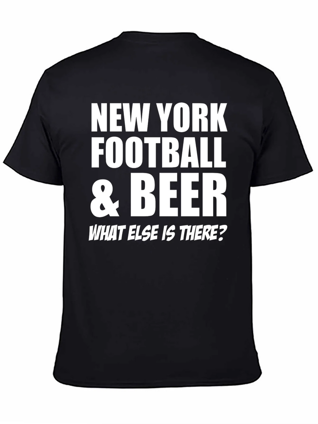 New York Football & Beer T-Shirt