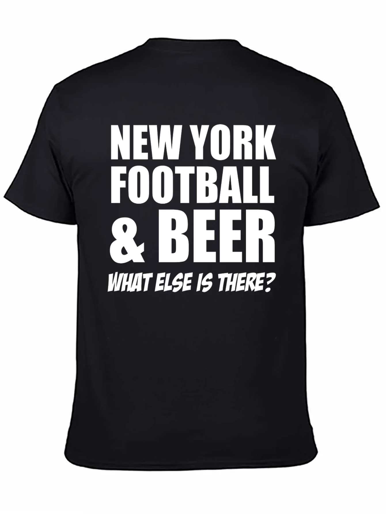 New York Football & Beer T-Shirt