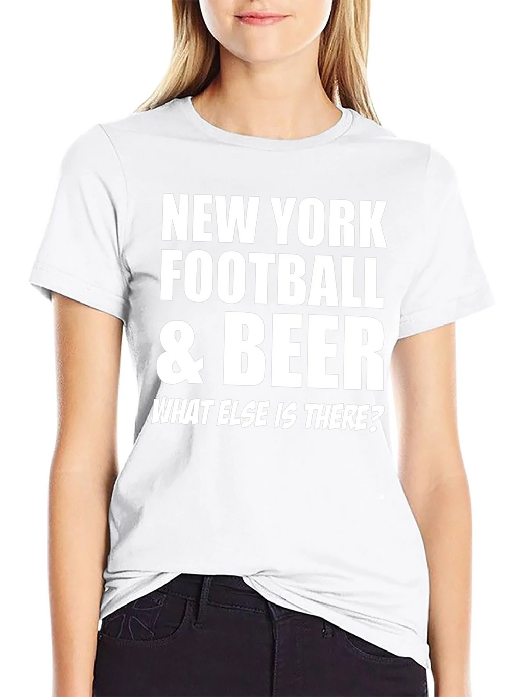 New York Football & Beer T-Shirt