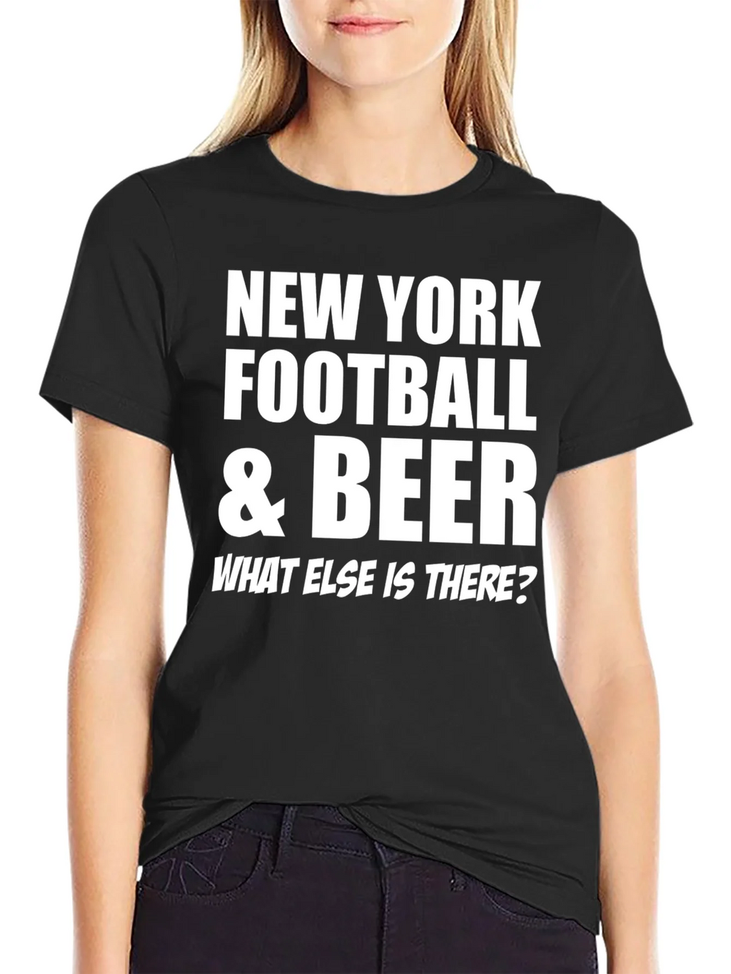 New York Football & Beer T-Shirt