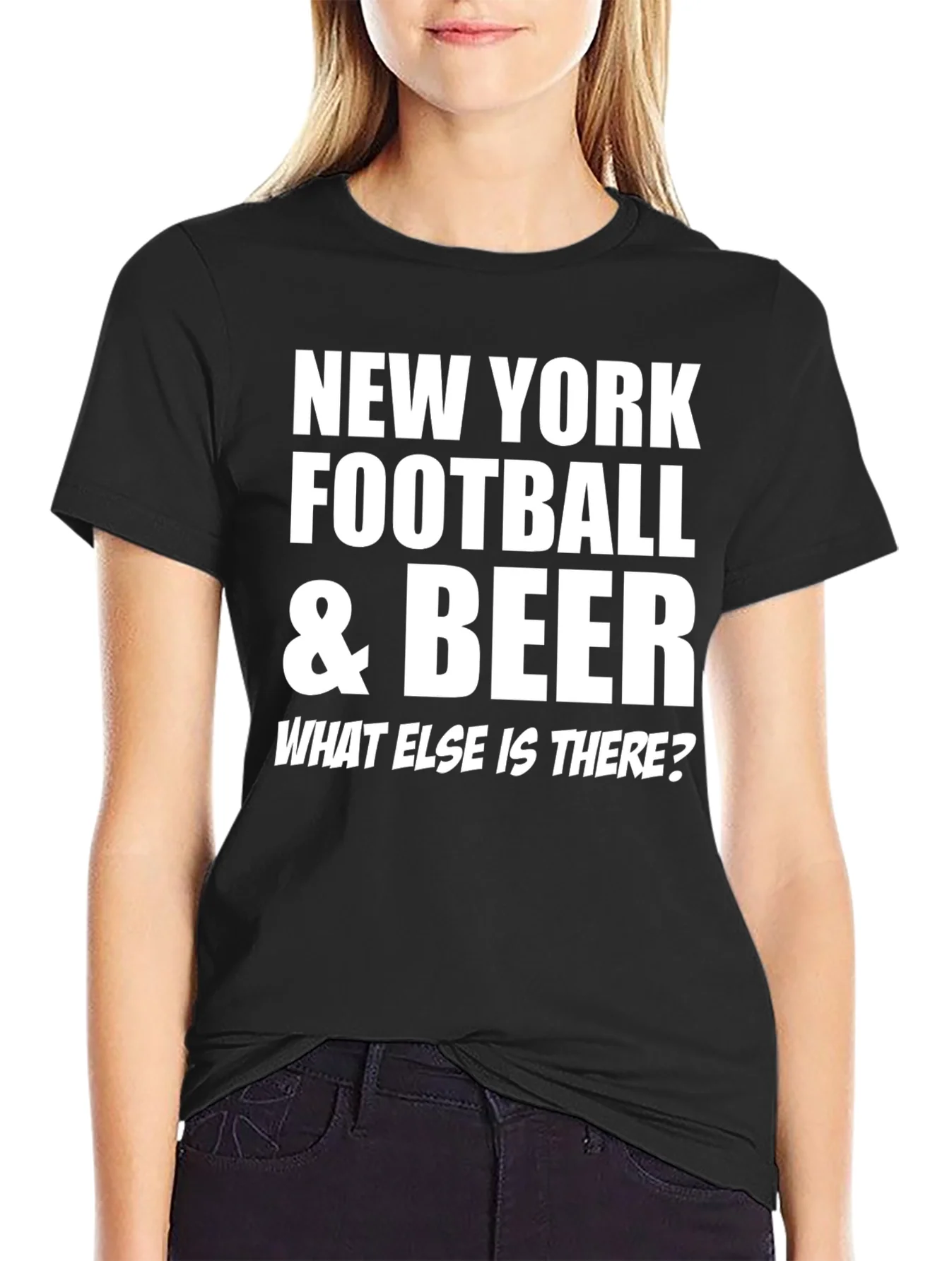 New York Football & Beer T-Shirt