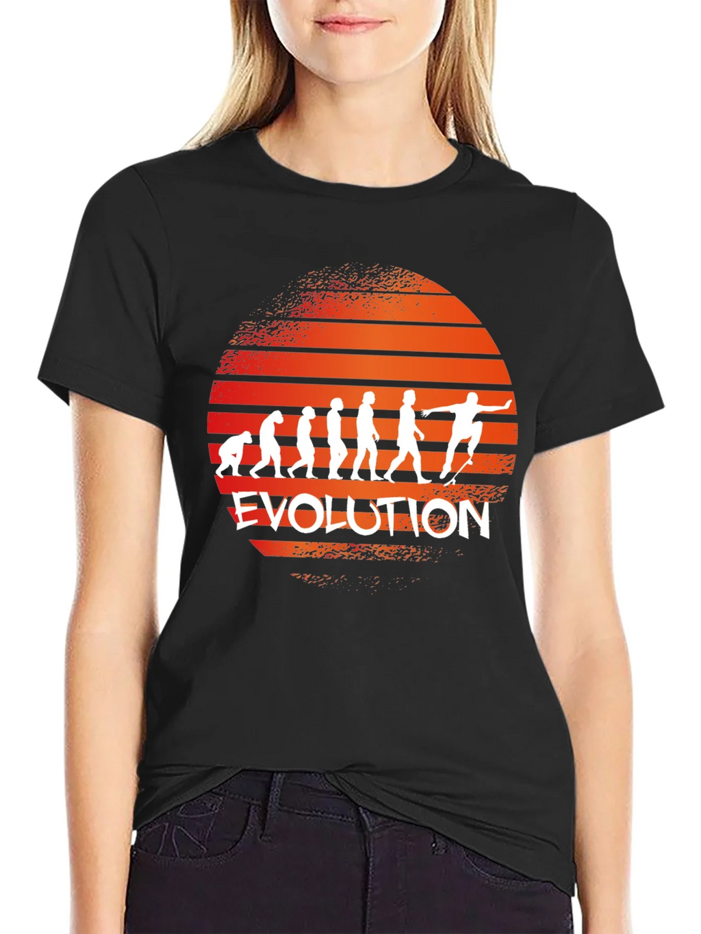 Evolution Skateboarder Graphic T-Shirt