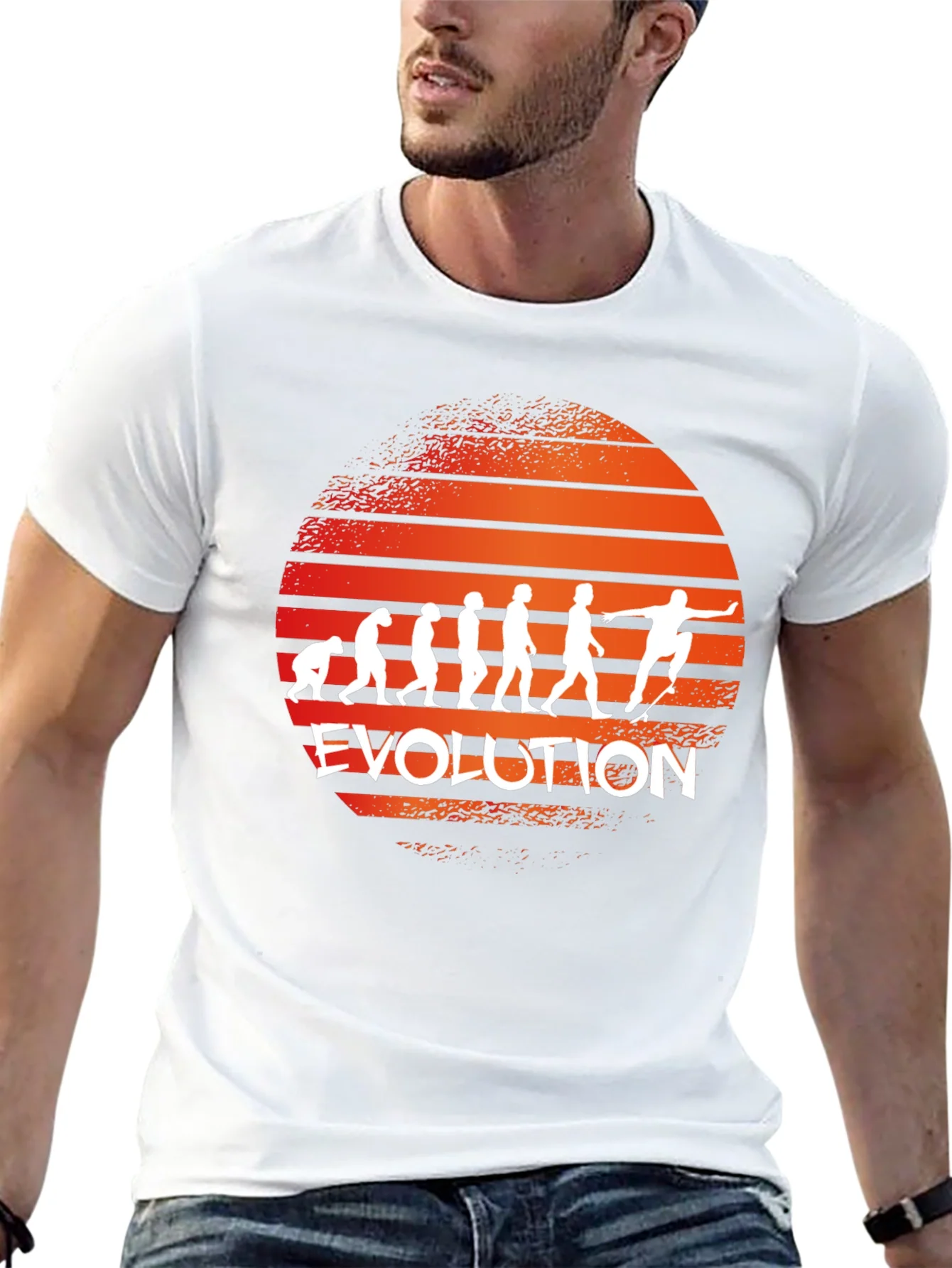 Evolution Skateboarder Graphic T-Shirt
