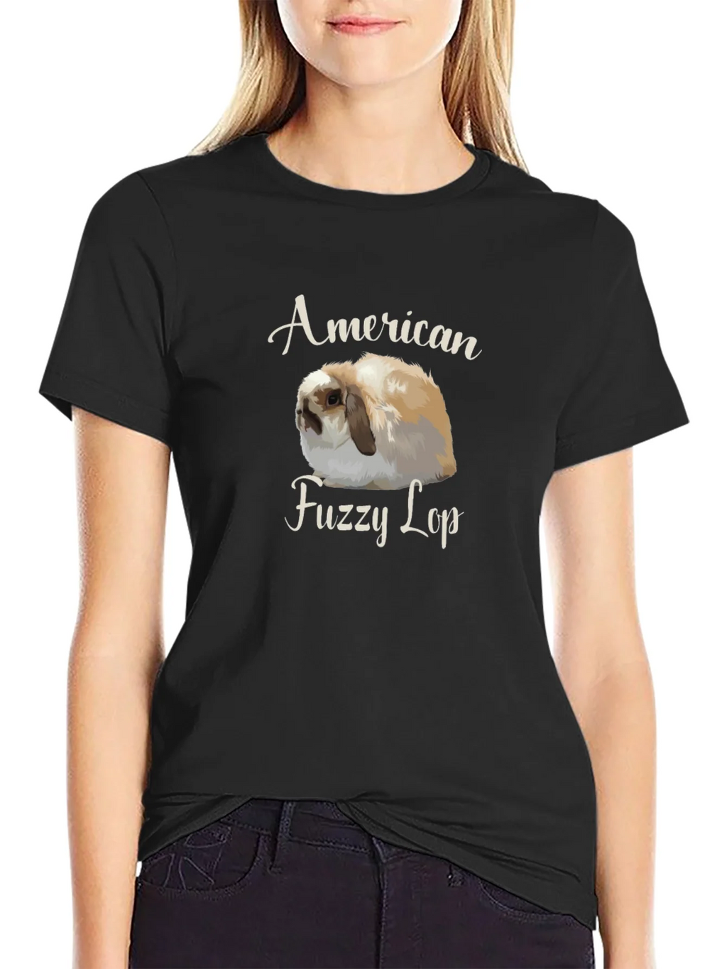 American Fuzzy Lop T-Shirt - Cute Rabbit Tee