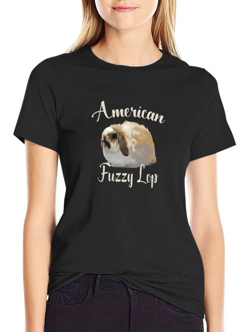 American Fuzzy Lop T-Shirt - Cute Rabbit Tee