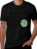 Destroy Patriarchy Graphic T-Shirt
