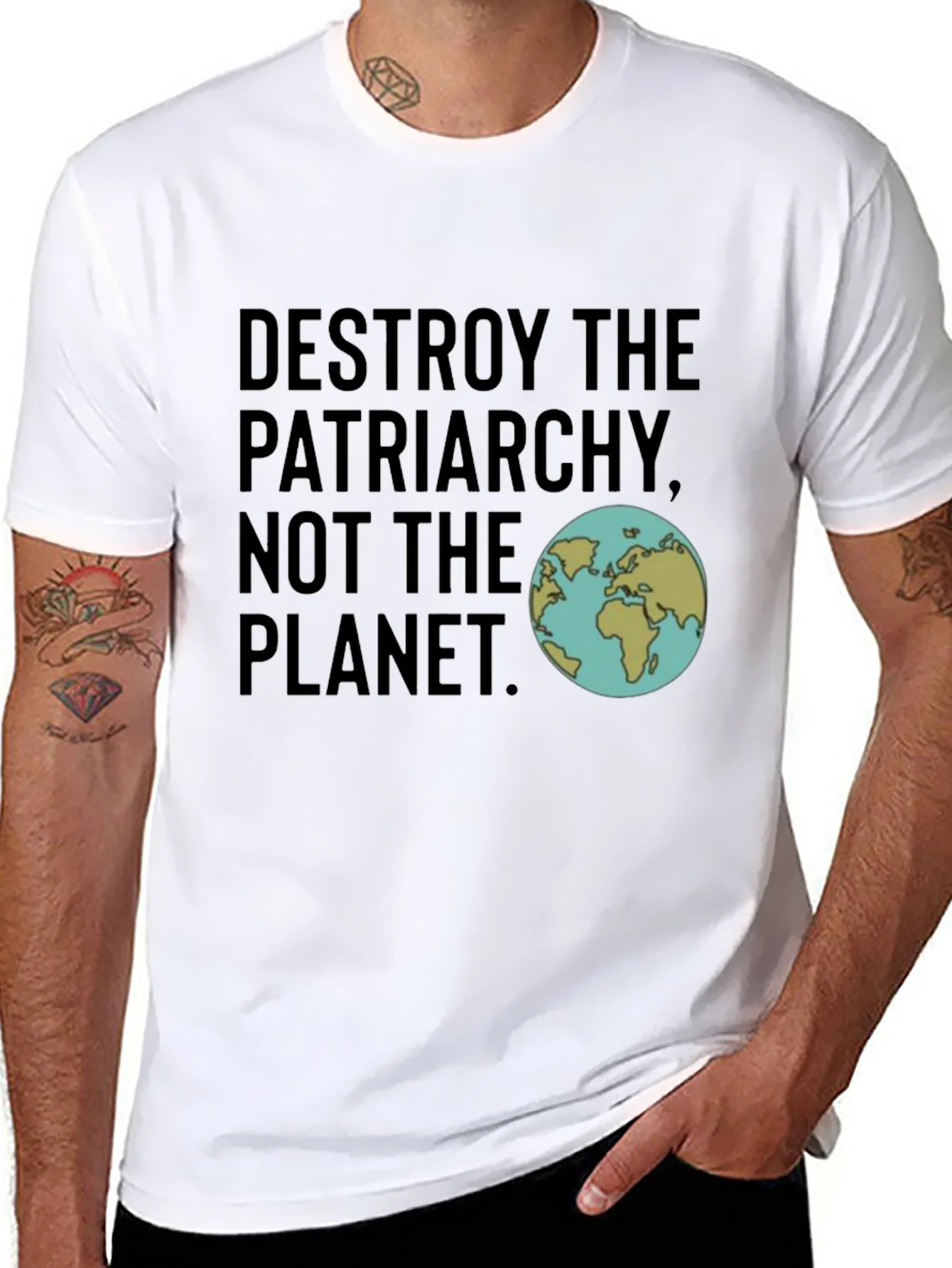Destroy Patriarchy Graphic T-Shirt