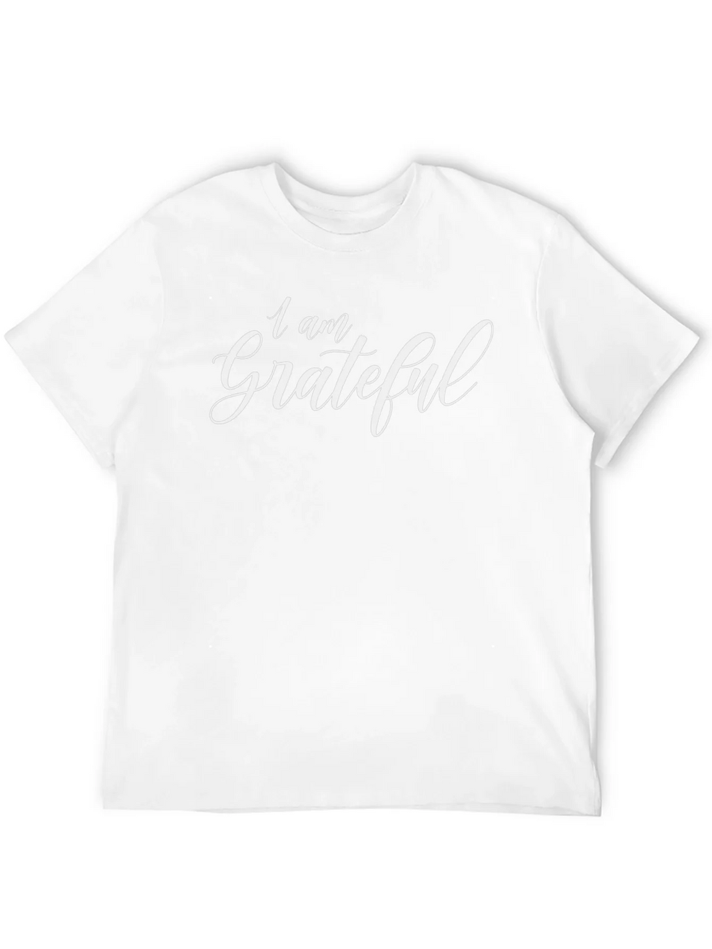 Grateful Black T-Shirt - Inspiring & Stylish