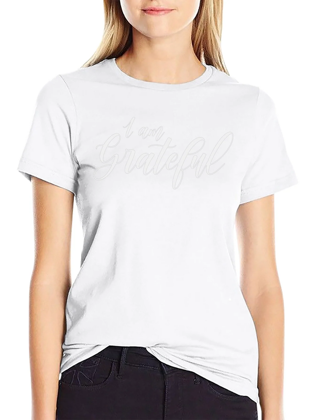Grateful Black T-Shirt - Inspiring & Stylish