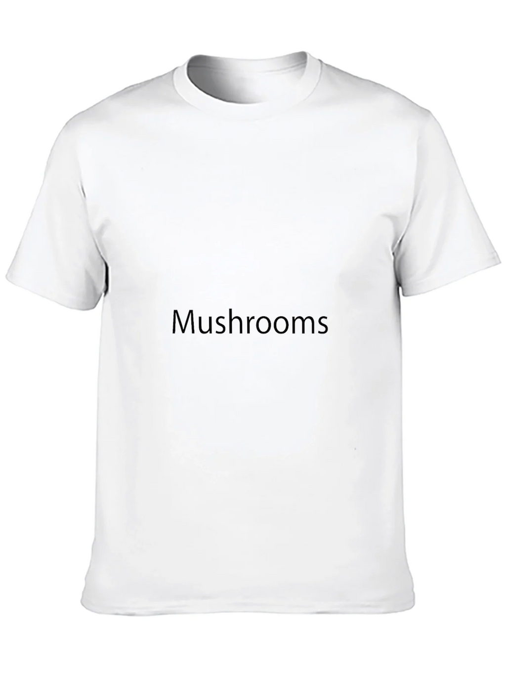 Black Mushrooms Graphic Tee
