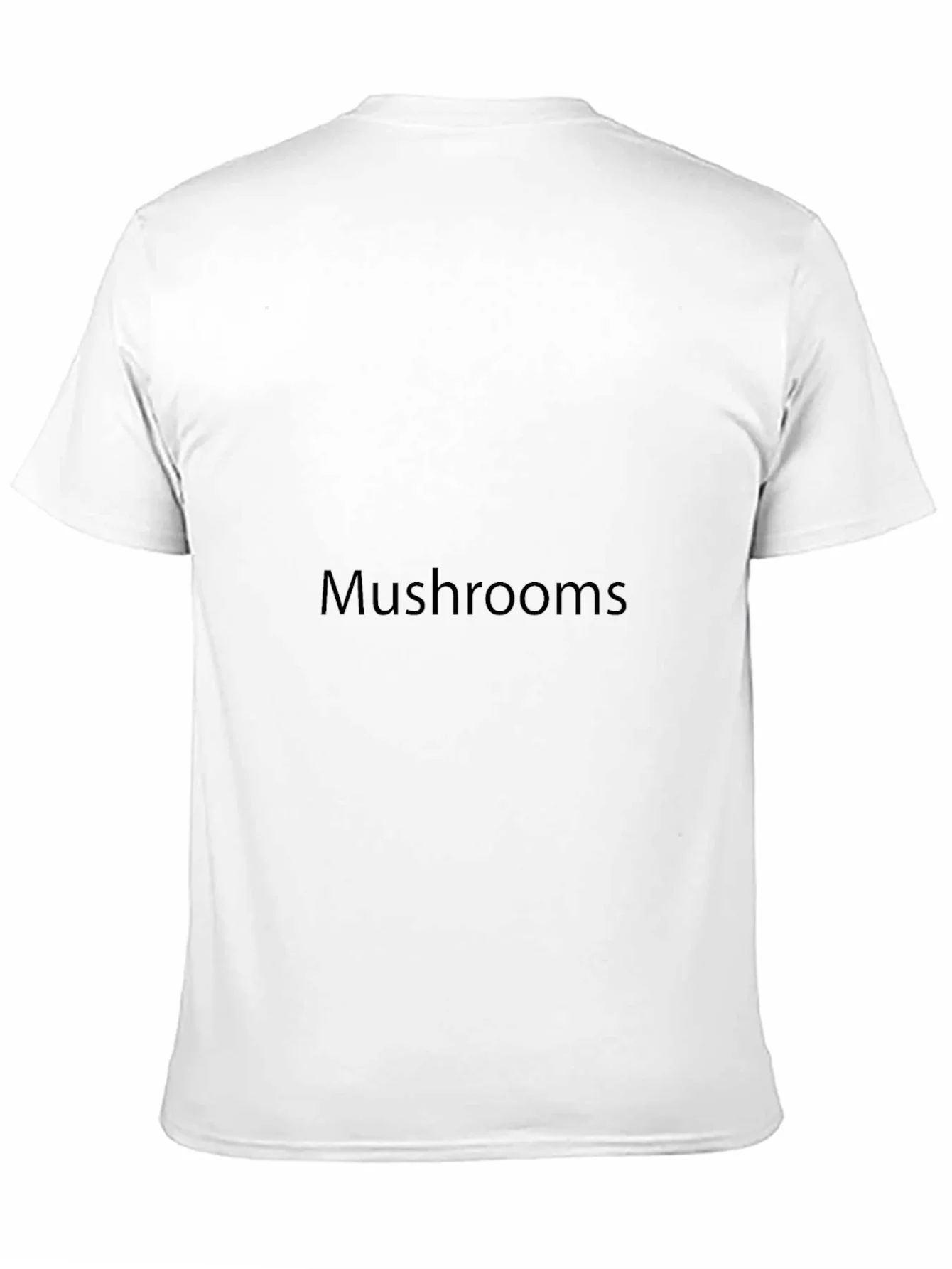 Black Mushrooms Graphic Tee