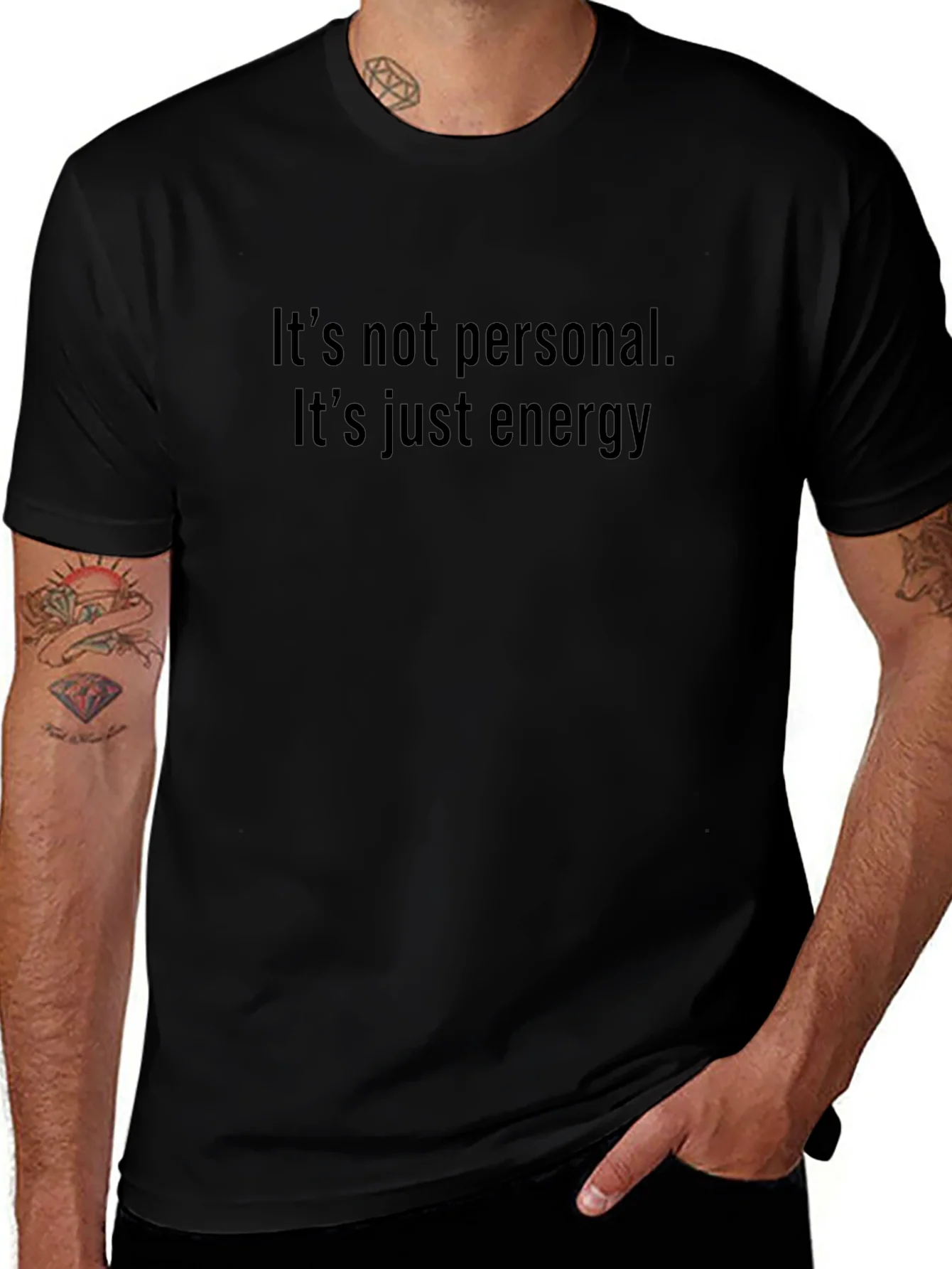Its Not Personal Energy Graphic Tee