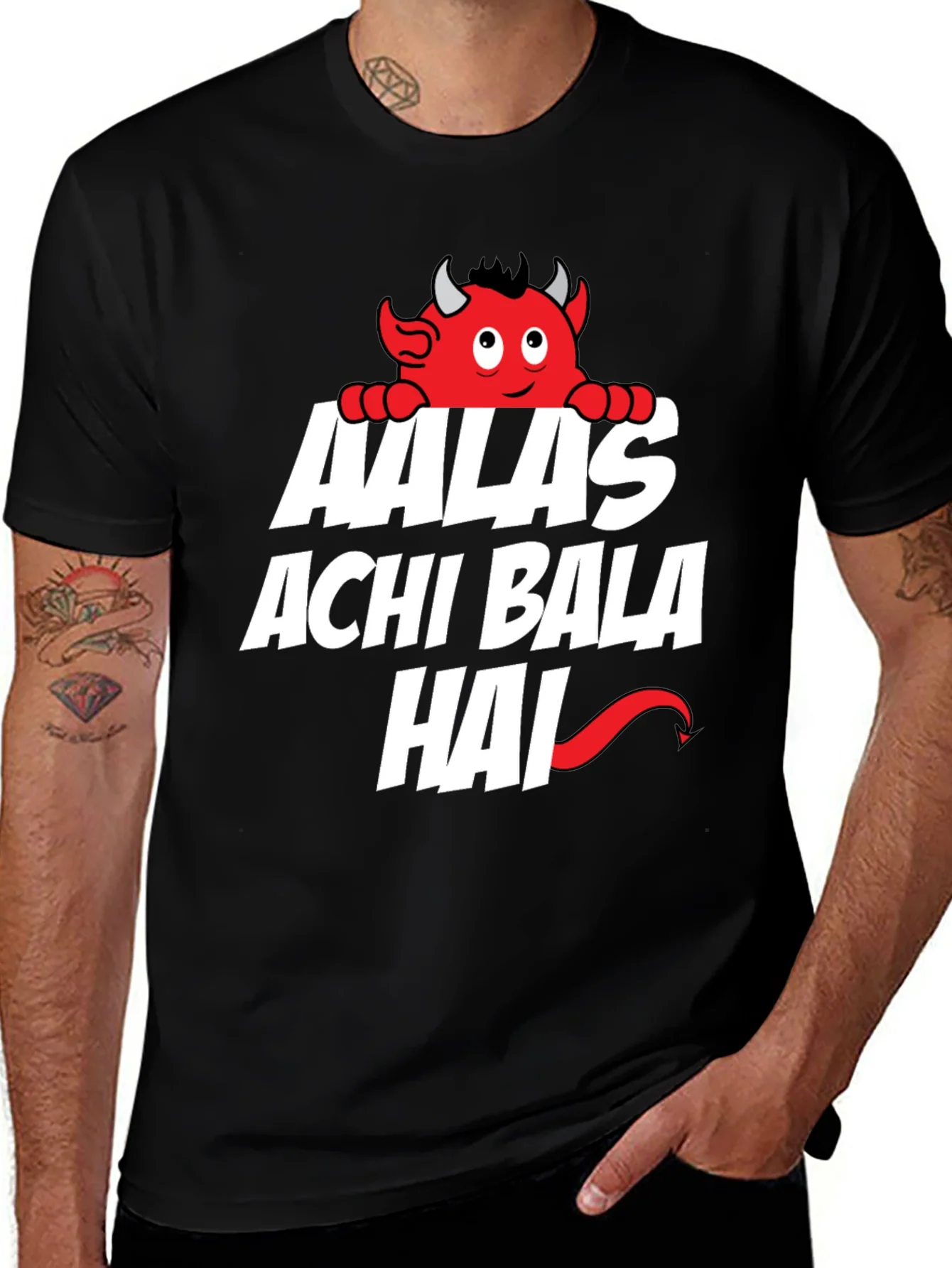 Aalas Achi Bala Hai Graphic Tee