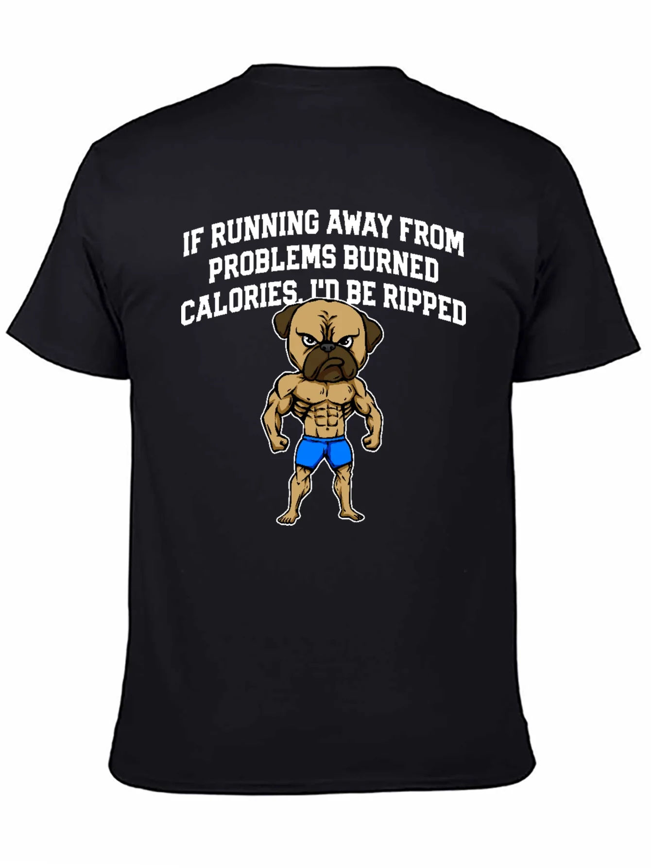 Funny Pug Workout T-Shirt