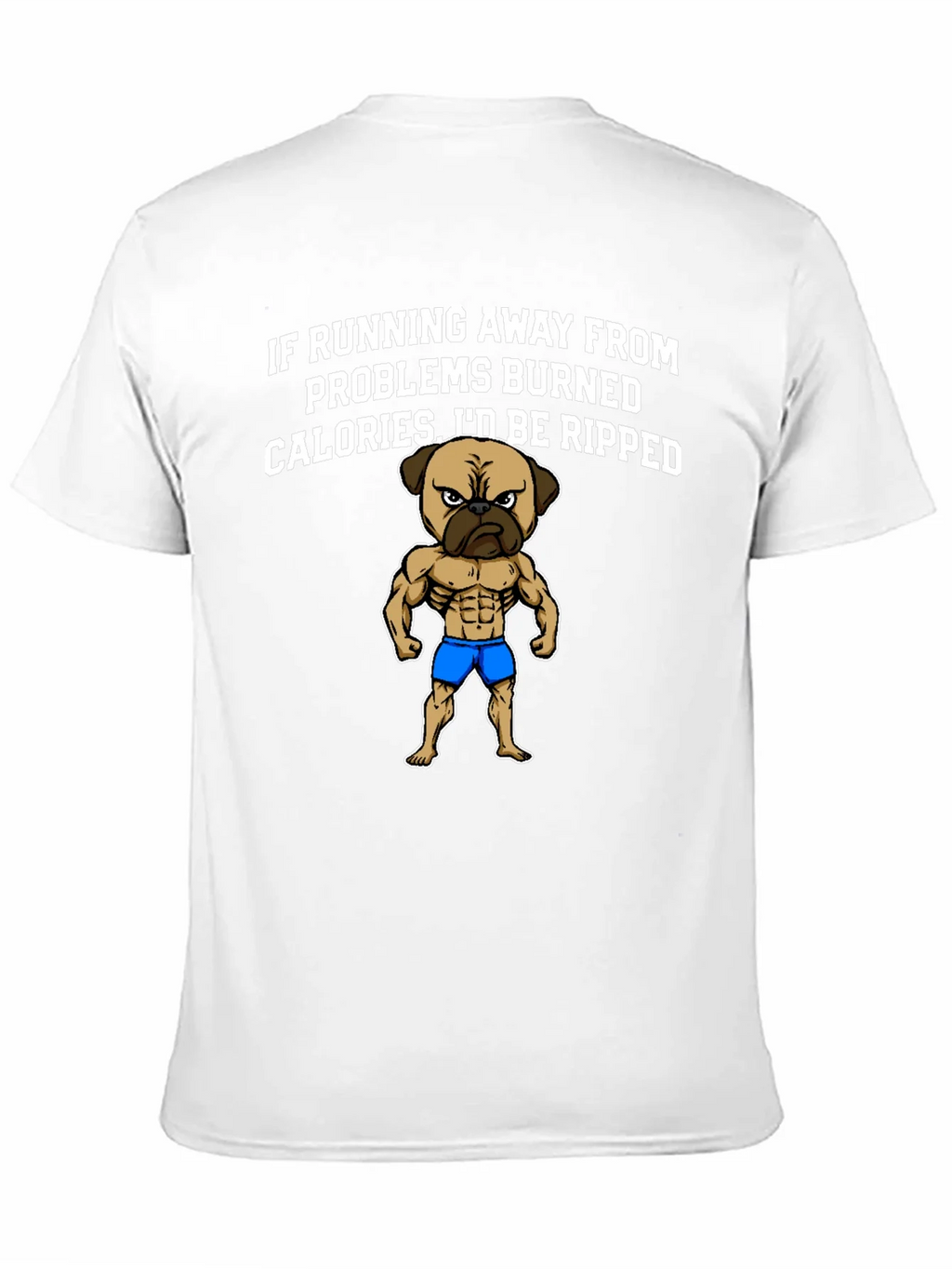 Funny Pug Workout T-Shirt