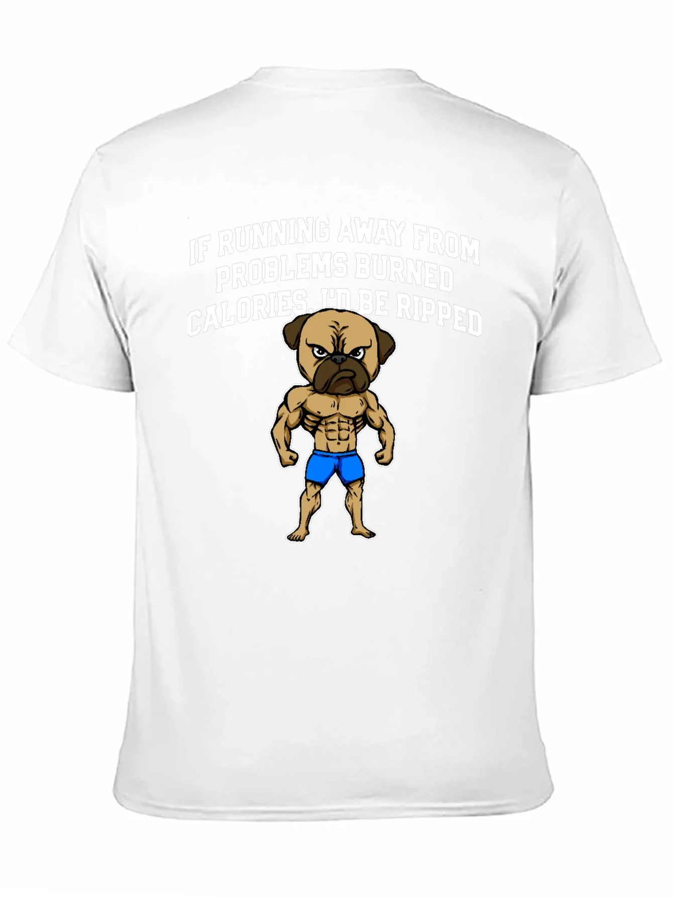Funny Pug Workout T-Shirt