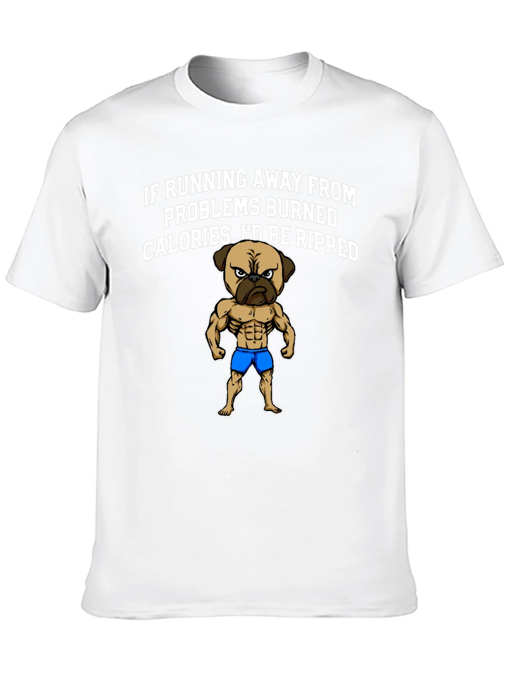 Funny Pug Workout T-Shirt