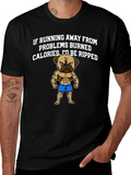 Funny Pug Workout T-Shirt