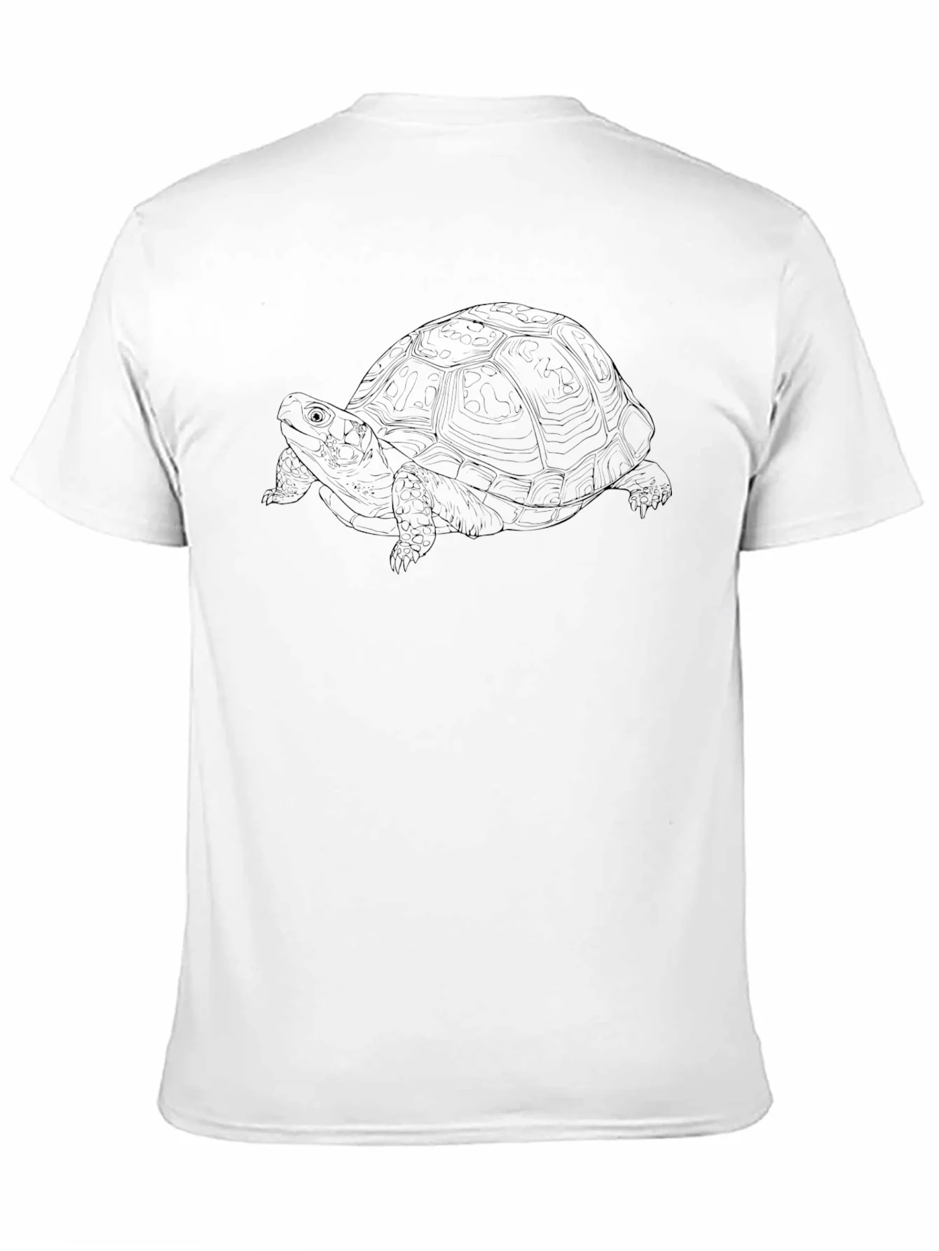 Turtle Outline Graphic T-Shirt
