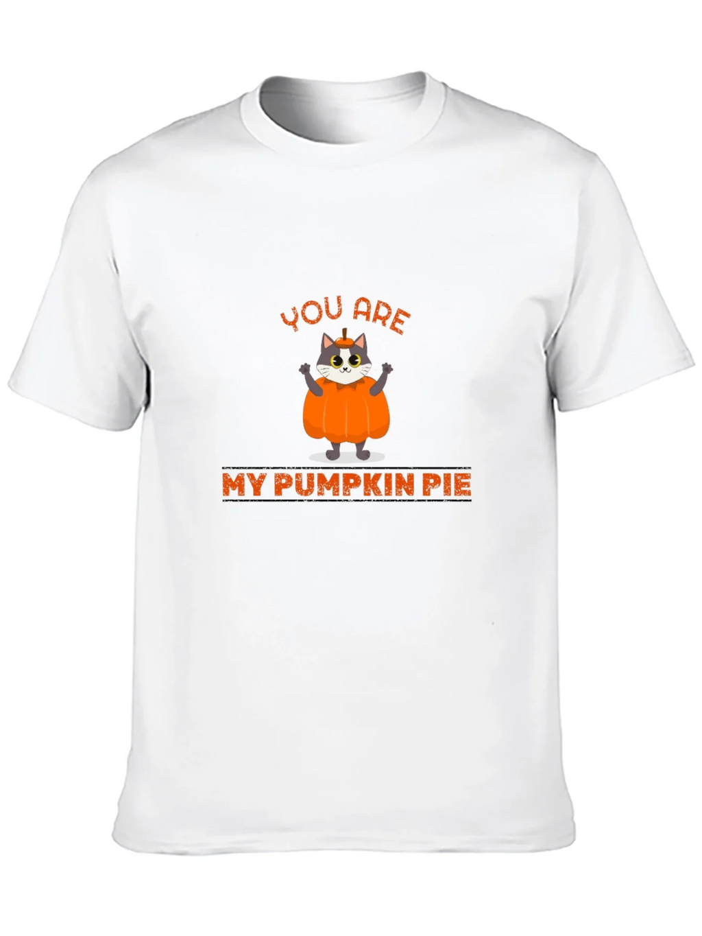 You are My Pumpkin Pie Cat Graphic T-Shirt