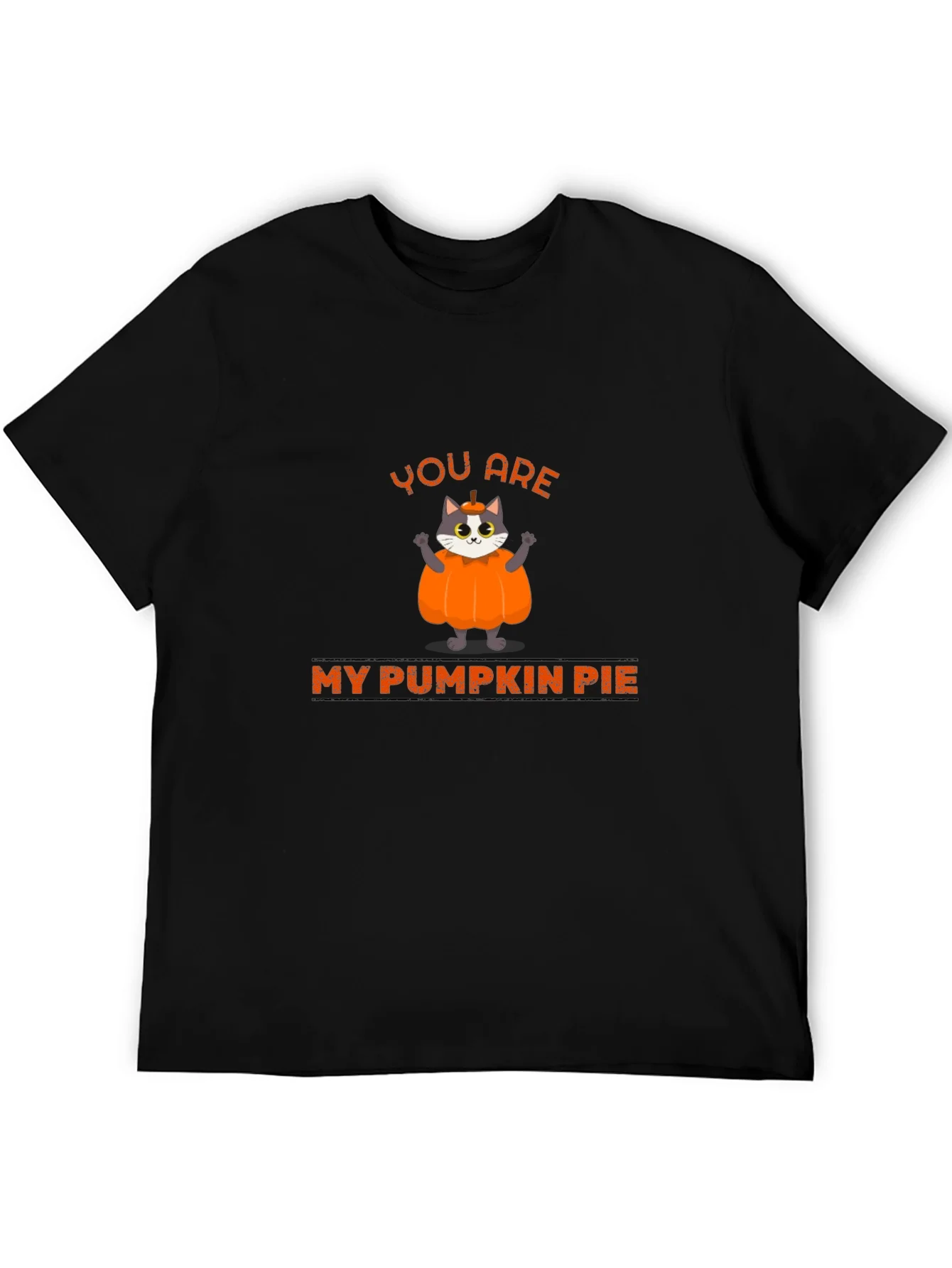 You are My Pumpkin Pie Cat Graphic T-Shirt