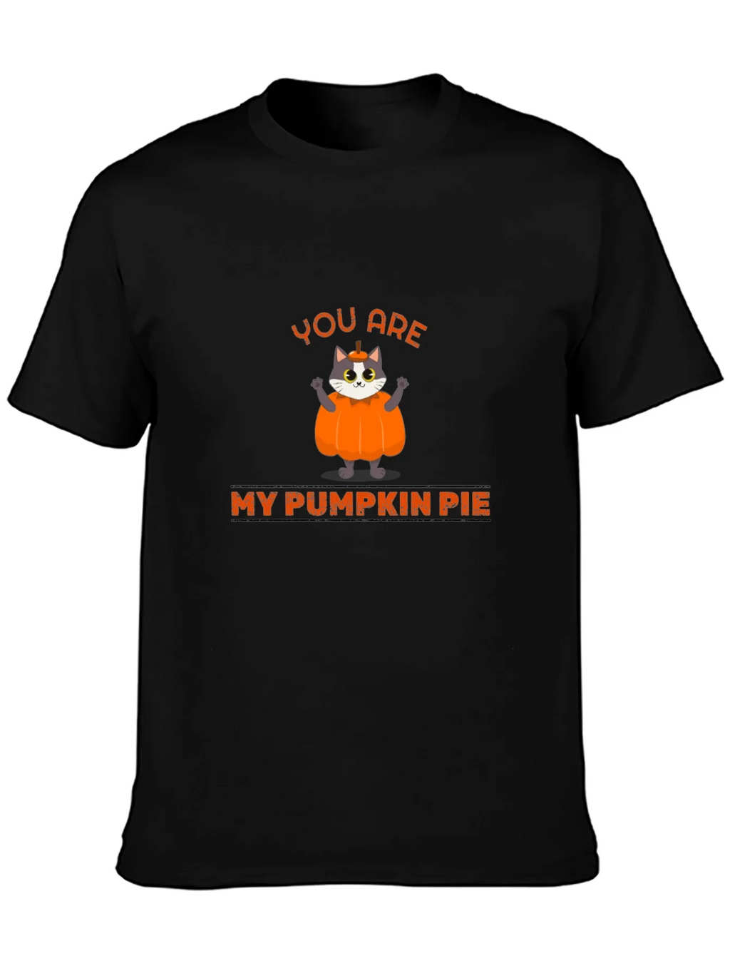 You are My Pumpkin Pie Cat Graphic T-Shirt
