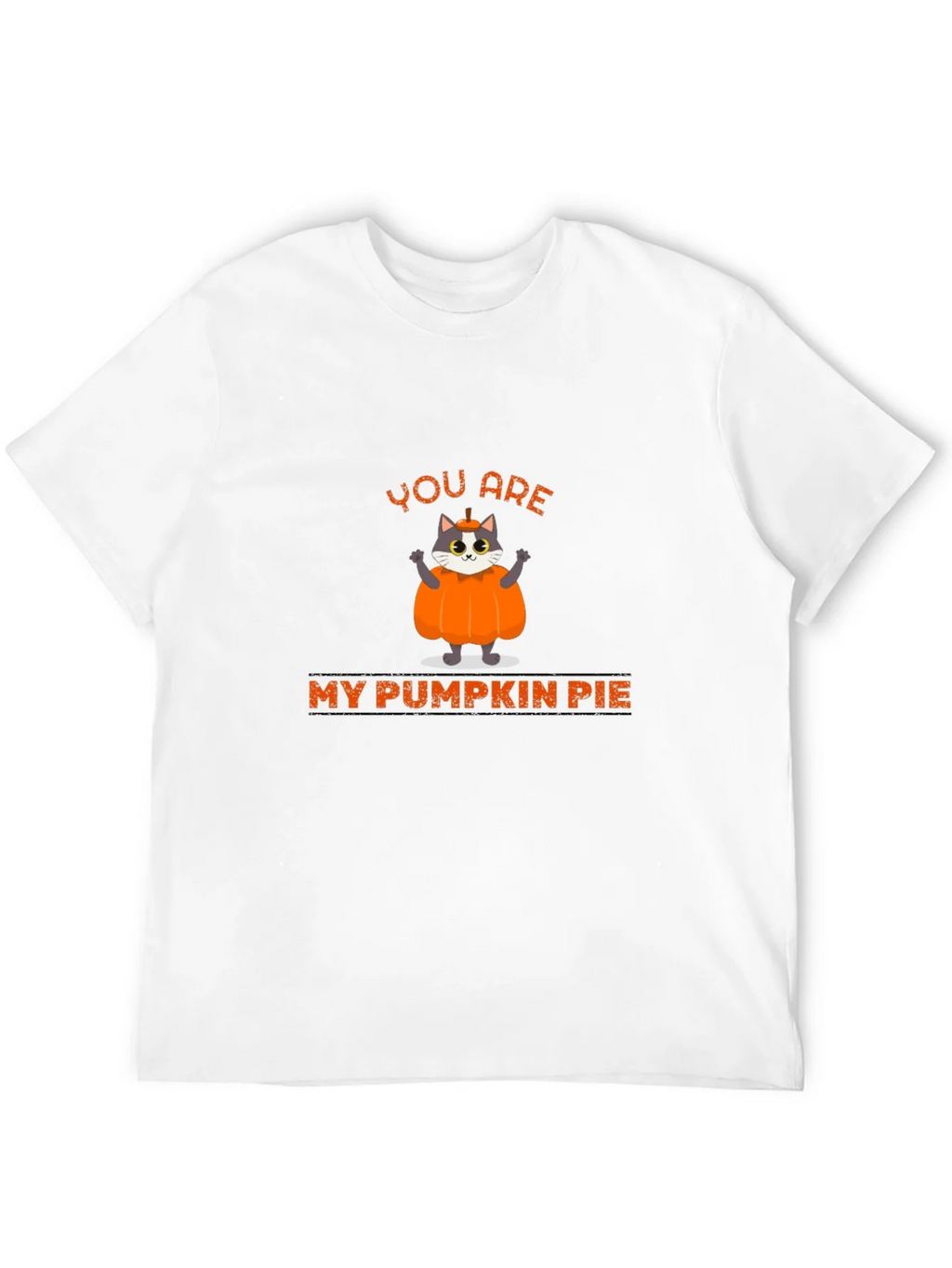 You are My Pumpkin Pie Cat Graphic T-Shirt
