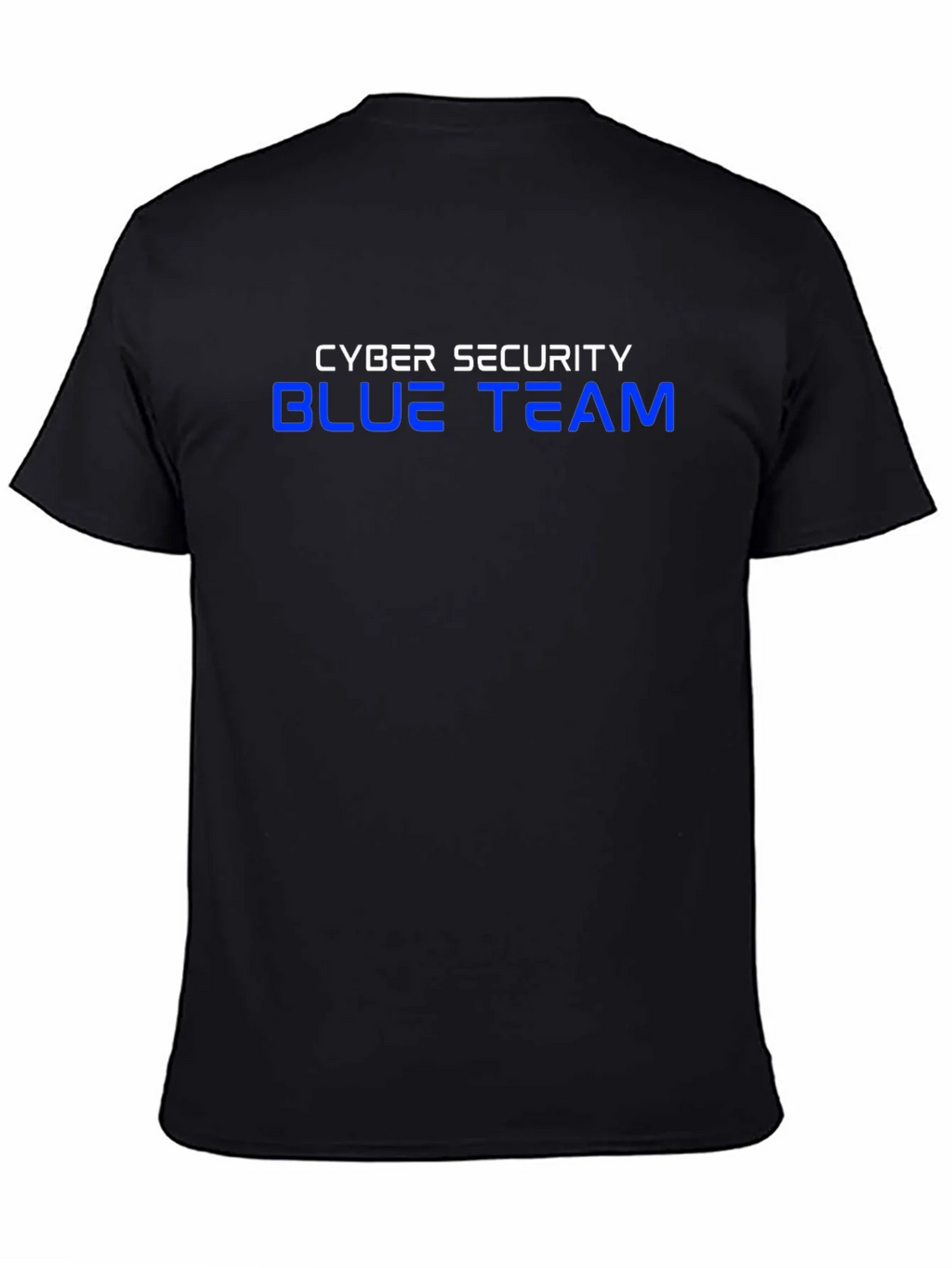 Cyber Security Blue Team Black T-Shirt