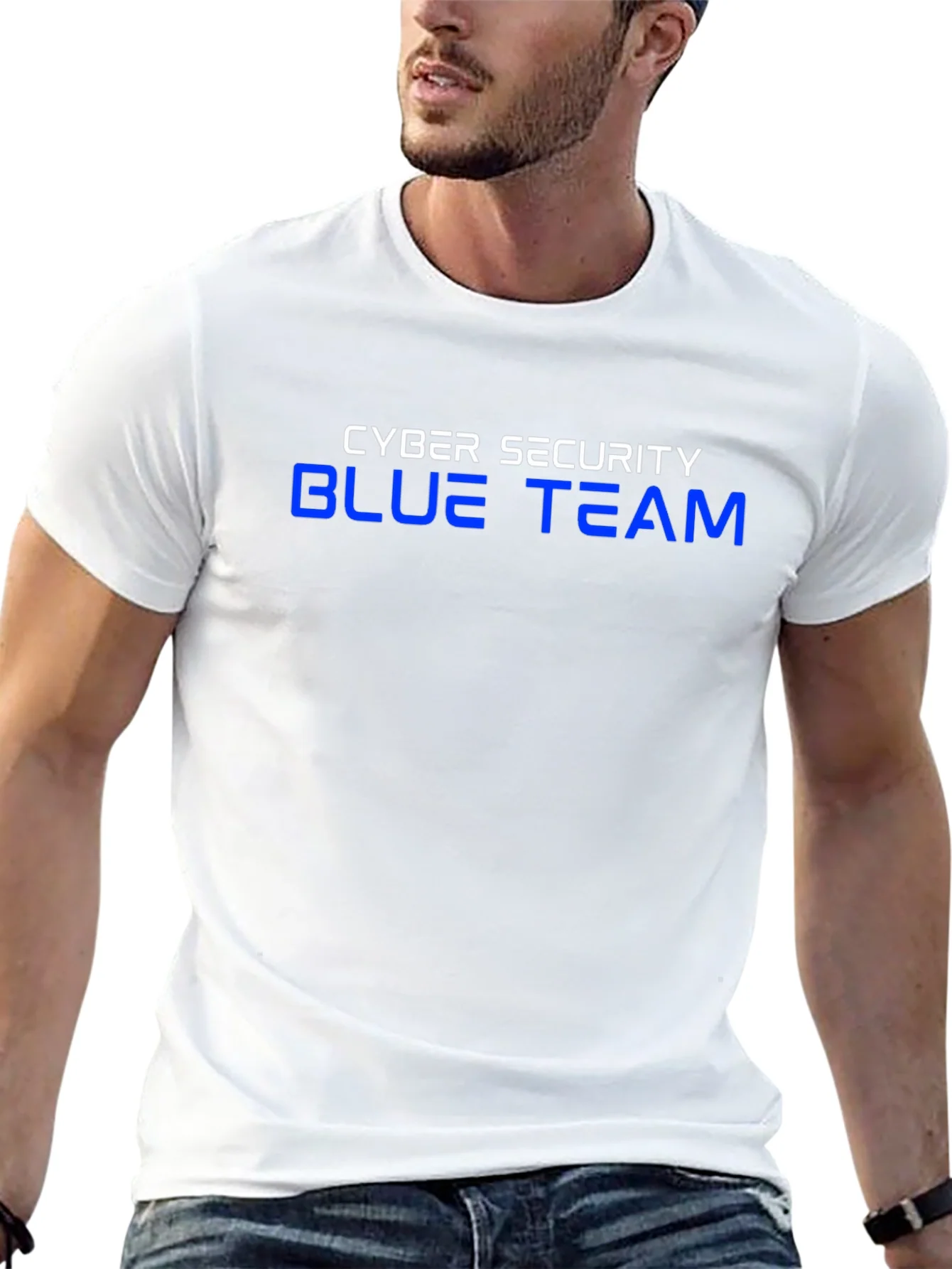 Cyber Security Blue Team Black T-Shirt