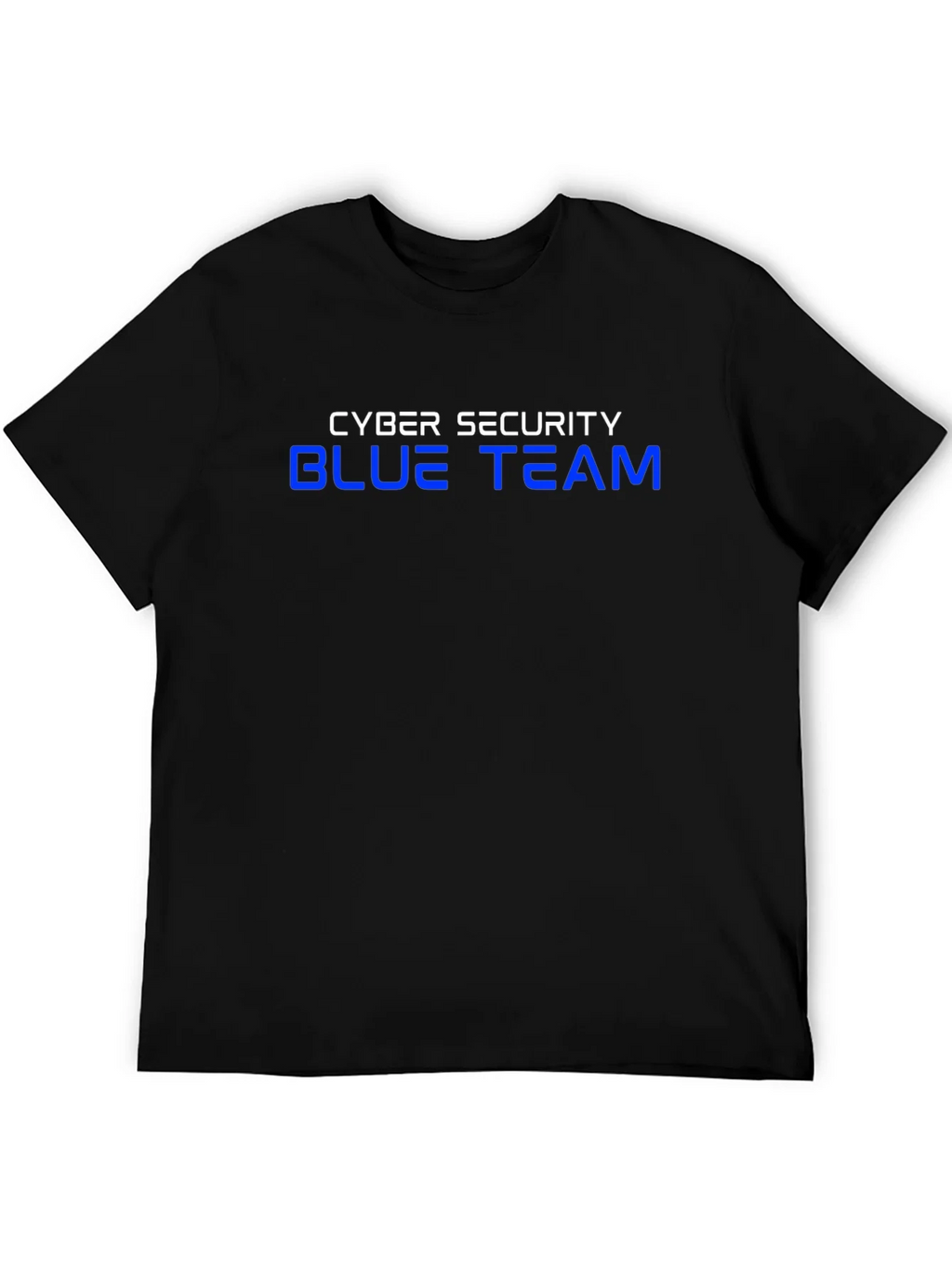 Cyber Security Blue Team Black T-Shirt