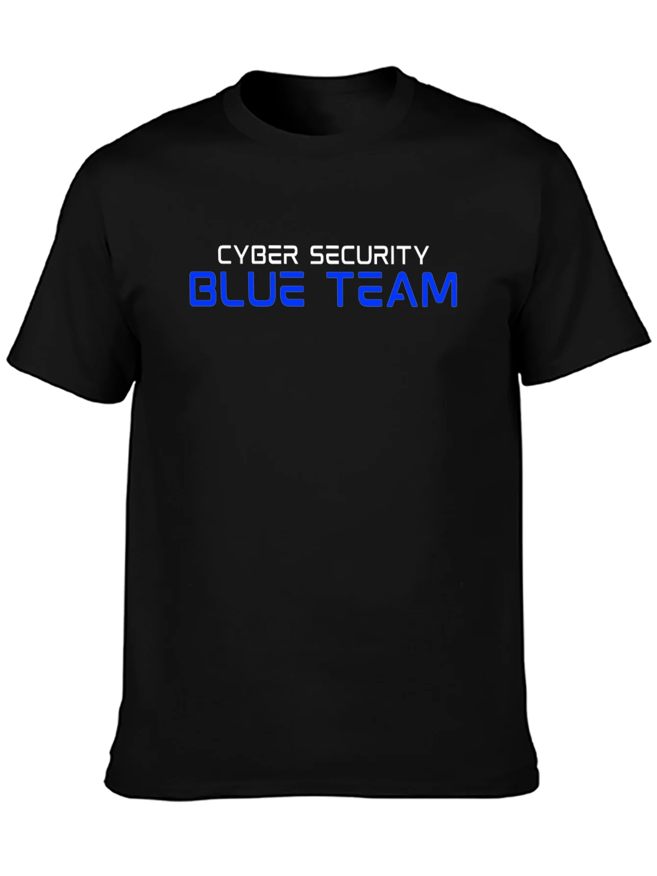Cyber Security Blue Team Black T-Shirt