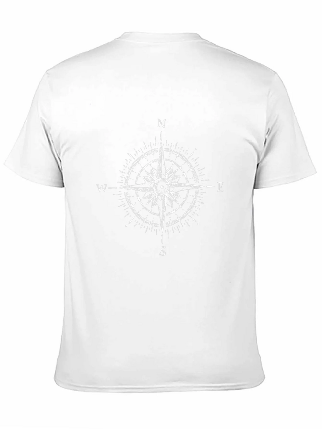 Compass Rose Graphic Tee - Black