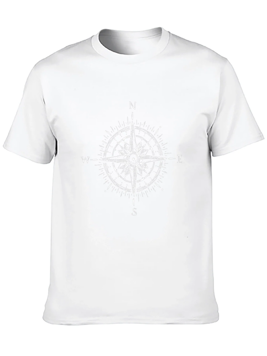 Compass Rose Graphic Tee - Black