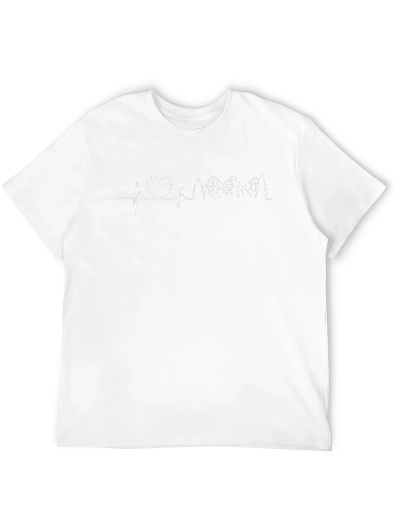 Heartbeat Mountain T-Shirt - Adventure Tee