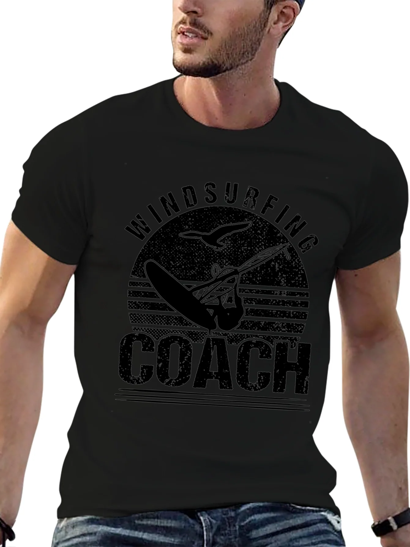 Windsurfing Coach Graphic T-Shirt