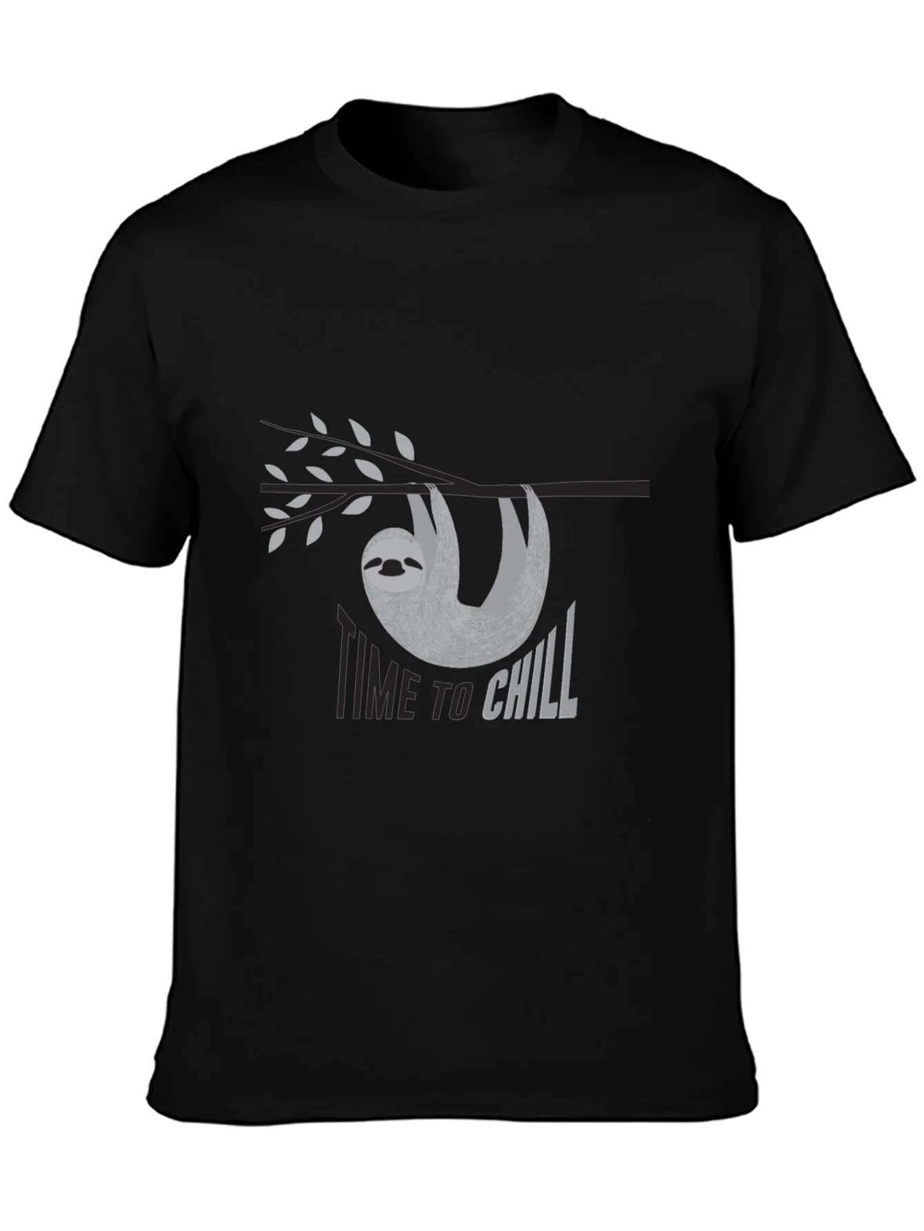 Time to Chill Sloth Graphic Tee