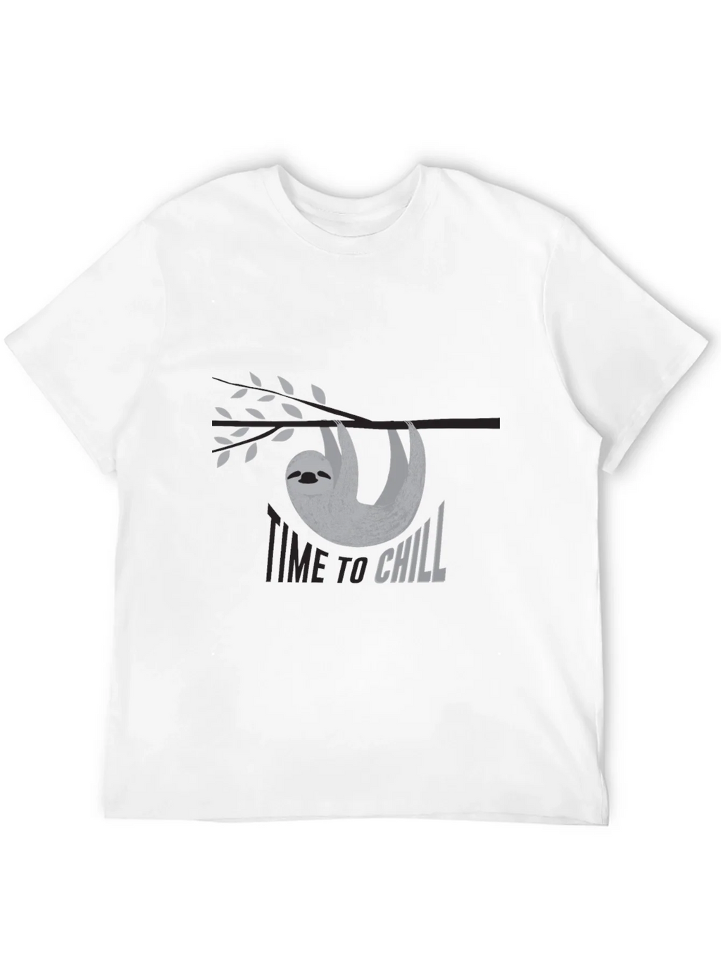 Time to Chill Sloth Graphic Tee