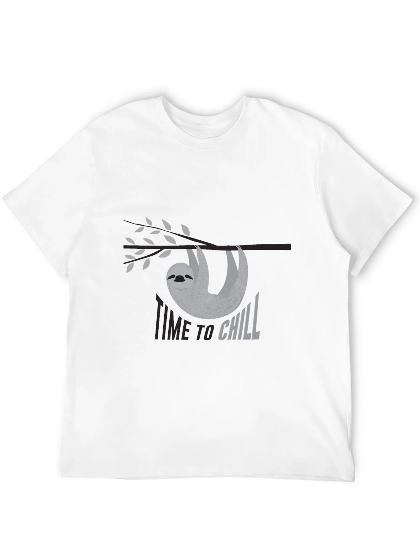 Time to Chill Sloth Graphic Tee