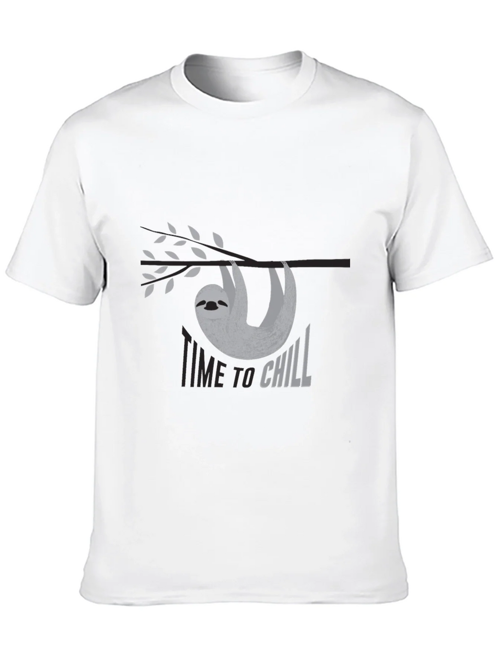 Time to Chill Sloth Graphic Tee
