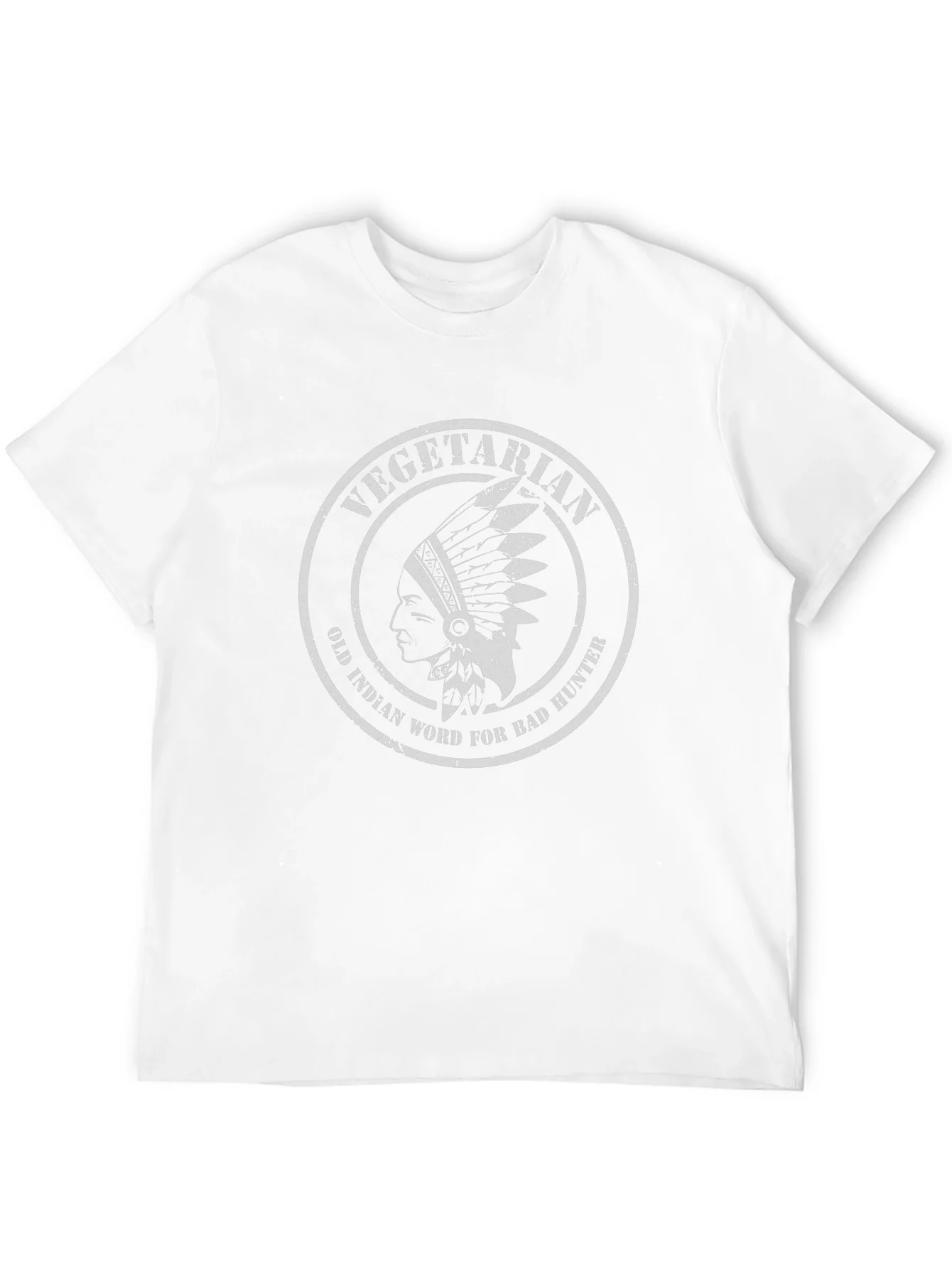 Vegetarian Indian Hunter T-Shirt - Black