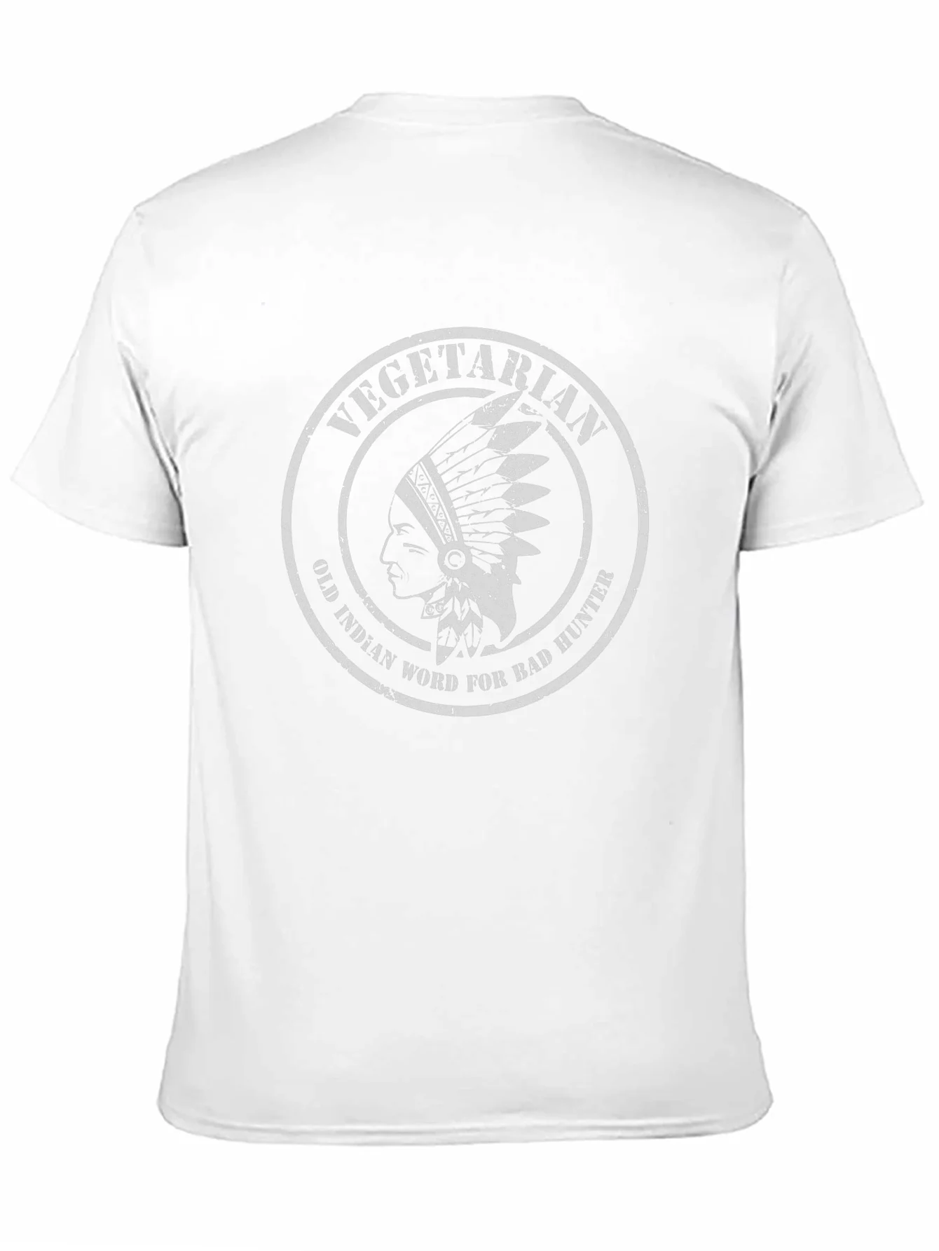 Vegetarian Indian Hunter T-Shirt - Black