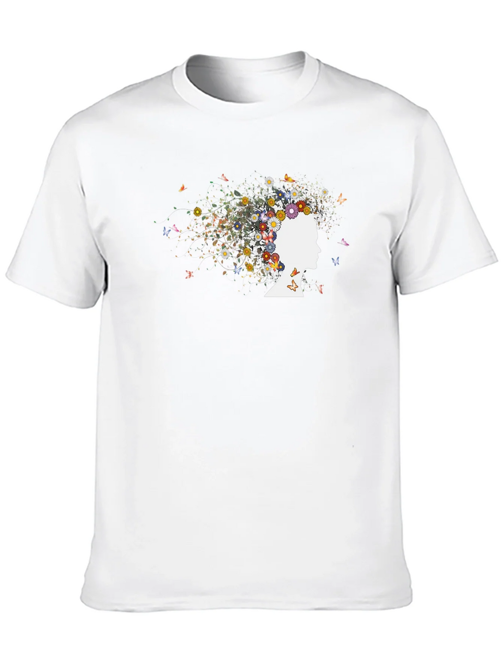 Floral Mind T-Shirt - Nature Inspired Graphic Tee