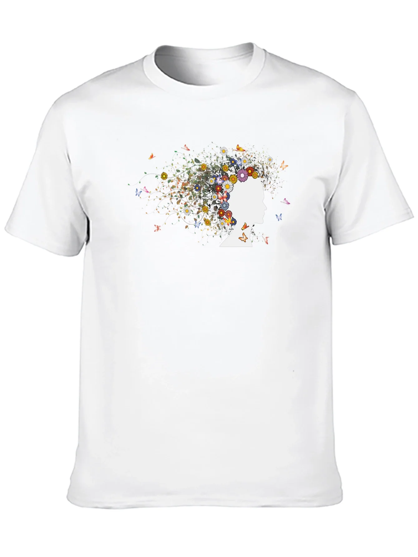 Floral Mind T-Shirt - Nature Inspired Graphic Tee