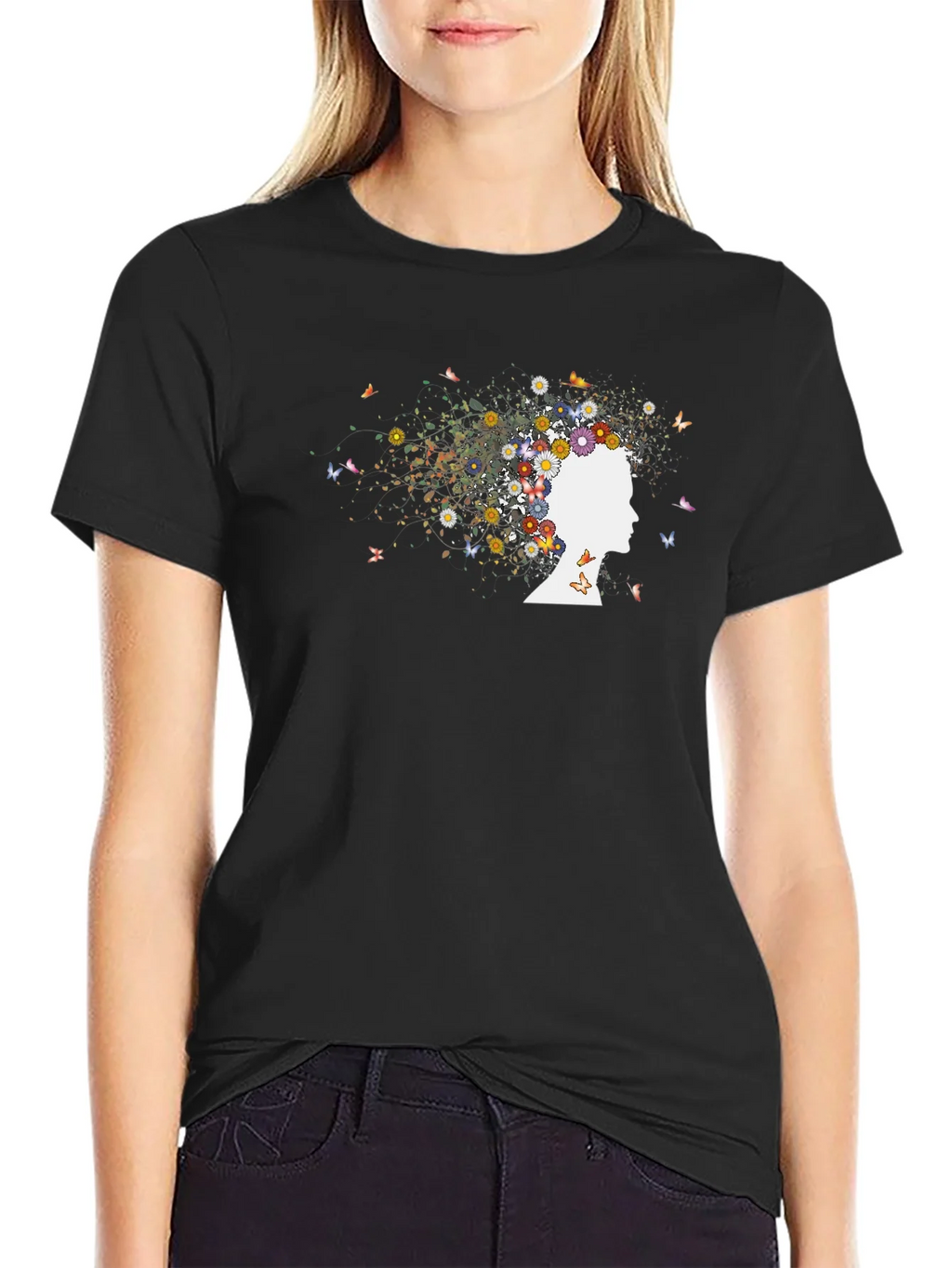 Floral Mind T-Shirt - Nature Inspired Graphic Tee
