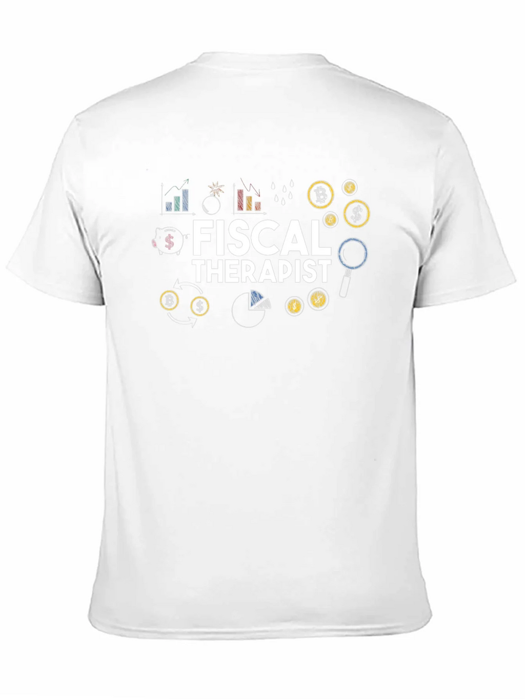 Fiscal Therapist Black Graphic T-Shirt