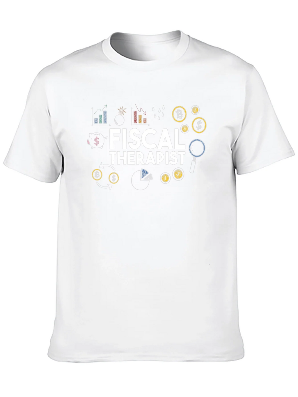 Fiscal Therapist Black Graphic T-Shirt