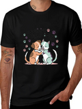 Pawsitive Vibes Only Graphic Tee