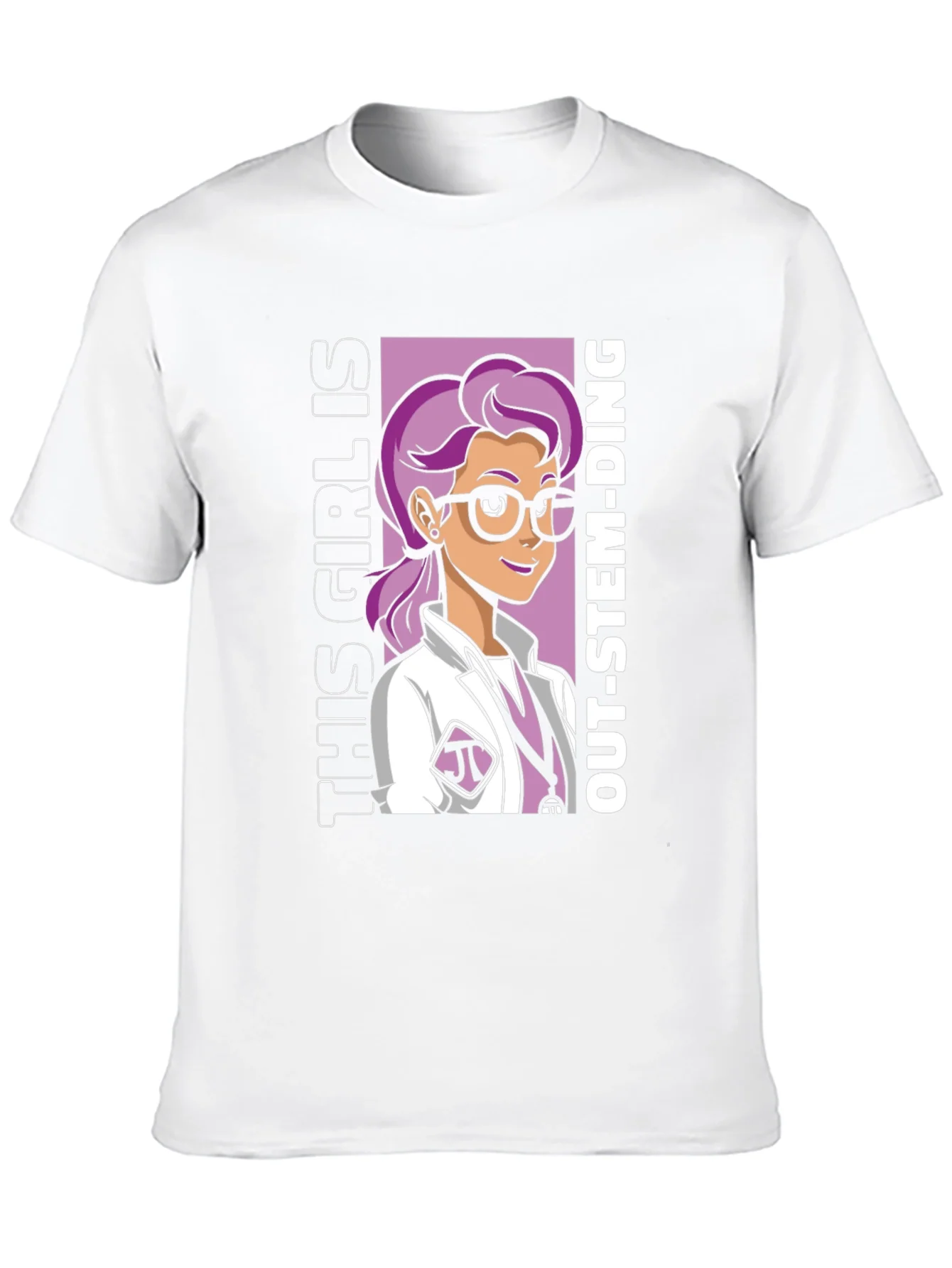 Out-STEM-Ding Girls T-Shirt - STEM Pride Tee