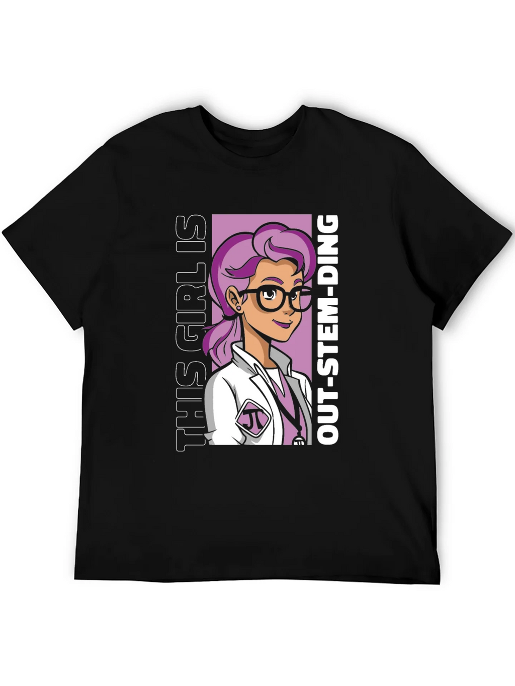 Out-STEM-Ding Girls T-Shirt - STEM Pride Tee